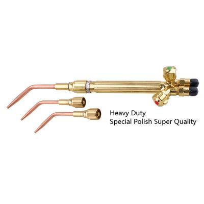 China Quality Gas Welding Brass American Style Heavy Duty Special Polish Super Torch for sale