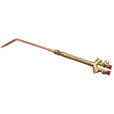 China Cheap Medium Duty Die-forged Brass Smooth Cut-off Valve 9/16-18N Pull-Type Torch Head Welder Good Quality Oxygen Smooth Cut-Off Valve for sale