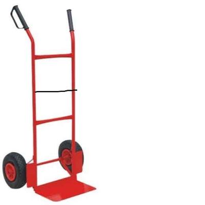 China Red Welding Cylinder Carry Tote Tool Cart For Regulator And Torch Hand Truck Purshcart Good Quality for sale