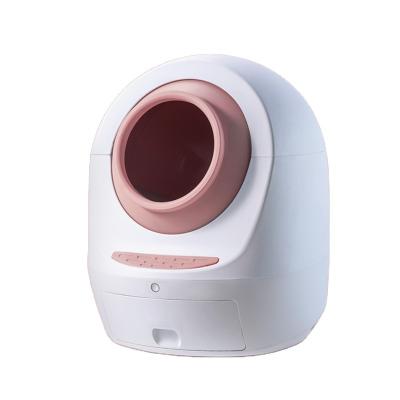 China Viable automatic wifi cat trash can electronic cat litter box for sale