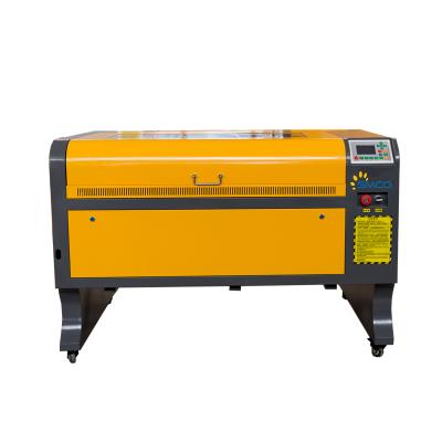 China LASER CUTTING 100 Watt CO2 900X600 Laser Engraving Cutting Machine Cutting On Wood Acrylic Rubber Fabric for sale