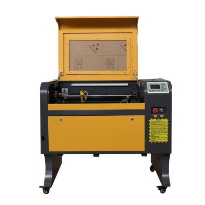 China Laser Engraving Wood Fabric Foam CO2 Acrylic Laser Engraving Cutting Machine Portable Laser Engraver 4060 80w for sale