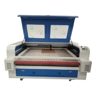 China 1610 Leather Laser CUT Textile Laser Cutting Machine Apparel Laser Cutting Machine For Apparels for sale