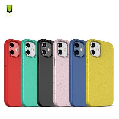 China UNIMOR Biodegradable Shockproof Bio Shock Proof Eco Friendly Degradeable For iphone 12mini Case for sale