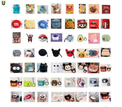 China Easy Access To Wearing New 3rd Generation Cartoon Designer Cute Luxury Funny Gen 3 3d Silicone Case Filler Custom Cover For Airpod 3 Case for sale