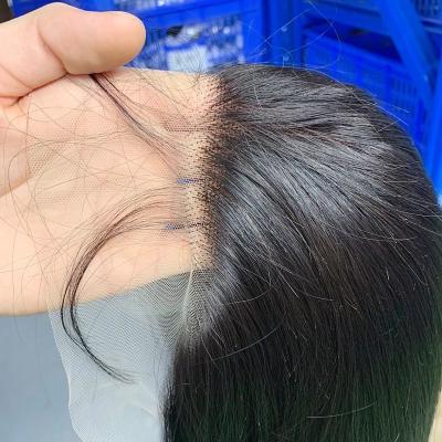 China Hd Lace Front Human Hair Wigs Soft Straight Silky Straight Virgin Hair Natural Wave Hair for sale