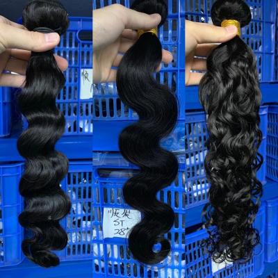 China Wholesale 10A+ Brazilian Body Wave Cuticle Aligned Raw Virgin Hair Supplier Body Wave Hair Bundle Extension for sale