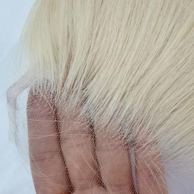 China Invincible Good Quality Silky Straight Blonde Full HD Movie Straight Wave Lace Up Long Hair Frontal Wig for sale