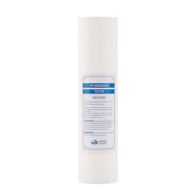 China 380/220v Pre-Filter 10 Inch PP Cotton Water Purifier Filter Element for Chemical Industry Household for sale