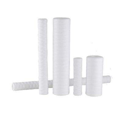 China 20*2.5 PP Water Filter Cartridge for Household Pre-Filtration in Food Beverage Suitable for sale