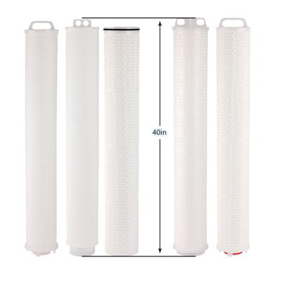 China High Filtration Area Water Filtration Cartridges for Petroleum and Chemical Industry for sale