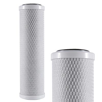 China 10 Inch 4.5 Activated Carbon Filter For Hotels Water Filtration and Beer Purification for sale