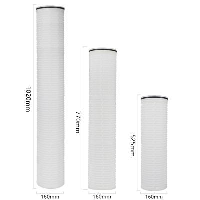 China Media Support Microporous Membrane Pleated Filter Element Polypropylene Composite Membrane for sale