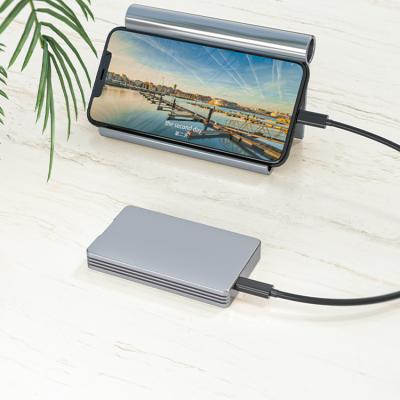 China Full 2022 CNC Upgrade Aluminum Design 40Gbps USB4 Aluminum SSD HUB Read and Write 2000Mb/s for Adding Laptop Memory for sale