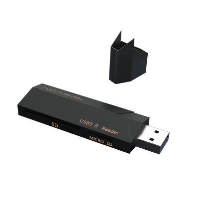 China ABS Super Speed ​​USB 3.0 TF SD 2 In 1 Memory Card Reader For Computer for sale