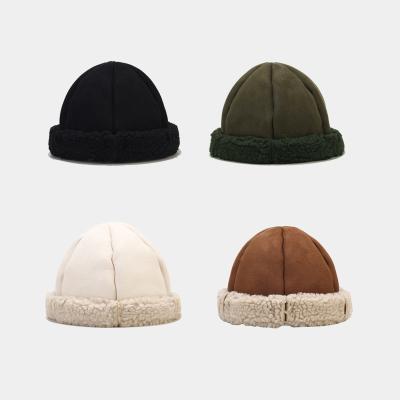 China Bucket Hats Sell Retro Lambswool Fashion Pointed Bowler Skin Hats Hot And Cold Wholesale Fisherman Hats for sale