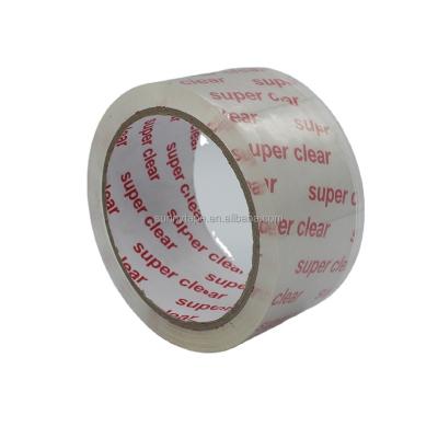 China Water Based BOPP Adhesive Tape ANTISTATIC Clear Jumbo Roll 38mic*1610mm*6000m for sale