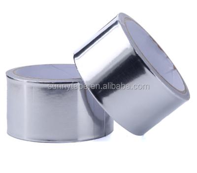 China Wholesale High Temperature Heat Resistant Aluminum Foil Waterproof Silver Tape With Star Factory Hotmelt Solvent Or Adhesion for sale