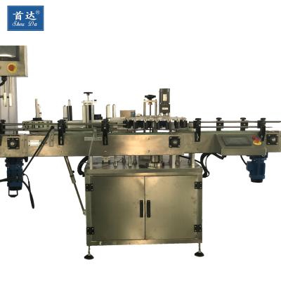 China Beverage Shouda CE Approved Automatic Piston Pump Jam Filling Machine Blackberry Jam Bottle Production Line for sale