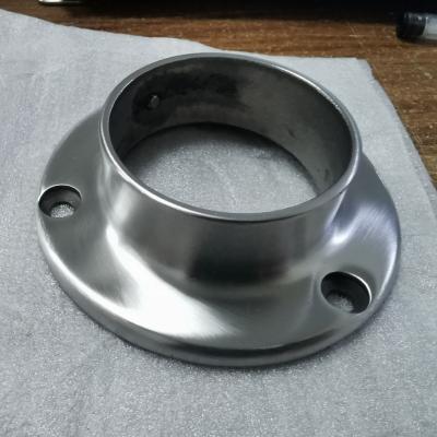 China OEM Modern Custom Aluminum Stainless Steel Base Plate Flange 2 Holes 3 Holes for sale