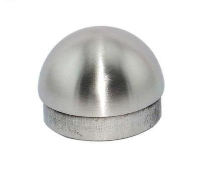 China Hotel Stainless Steel Pipe Fittings Ramp Tube End Cap for sale