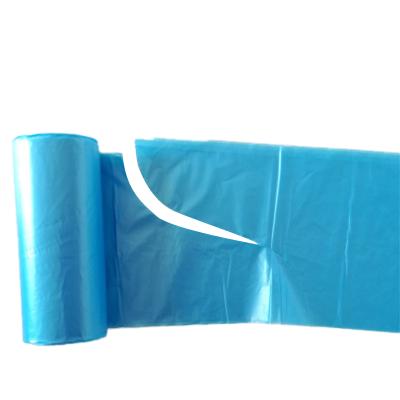 China High Quality Disposable LDPE Handle Star Seal Garbage Bag S-Shaped Bottom Thickened Bottom Thickened Bag for sale