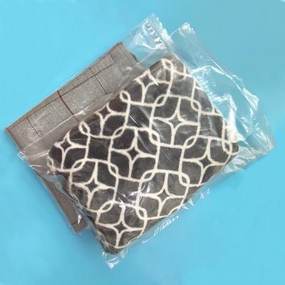 China Custom Printed Cute Kids Recyclable Extra Large Plastic Clothing Zip Lock Bag Packing Ziplock Clothing Clear Reseal Bags Customize for sale