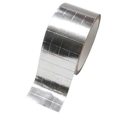 China 2 Band Oplosbare Acrylhvac van het manierfsk versterkte de Waterdichte Aluminium Folieband Op hoge temperatuur Te koop