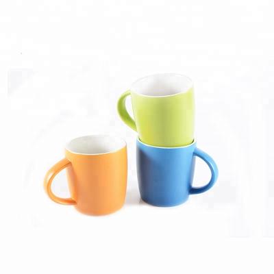 China Viable Inside White And Outside Modern Custom Printing Coffee Mugs Color Mug Acceptable Supplier for sale