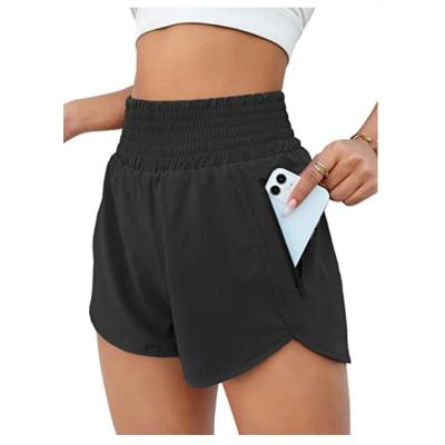 China Other factory direct sales fashion women loose quick-drying athletic running shorts summer sports shorts with pockets for sale