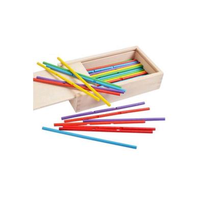 China Hardwood Factory Wholesale Leonardo Sticks Wooden Building Sticks Games Toy for sale