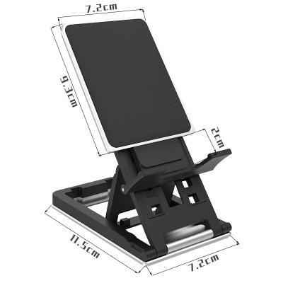 China 1 henzhen Sample Adjustable OK Portable Folding Stand Phone Holder Frames For Smartphone Adjustable Metal Foldable Aluminum Alloy for sale