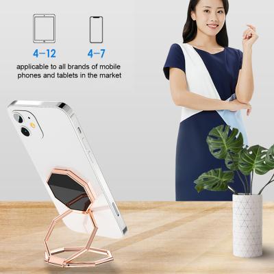 China Free Adjustable Shipping 1 Ring Bracket Lifting Folding 360 Multifunctional Ultrathin Phone Holder Mini Car Holder For Mobile Sample ok for sale