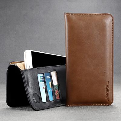 China Free Anti-theft Shipping 1 True Sample OK FLOVEME Phone Card Holder Wallet Purse Leather Wallet for sale