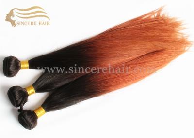 China 20 Inch Ombre Human Hair Extensions, 50 CM Ombre Remy Human Hair Weft Extensions 100 Gram 3.52 OZ For Sale for sale