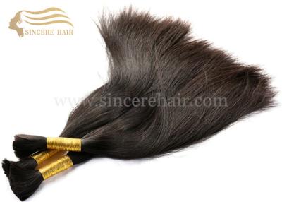 China Hot Sell 22 Inch Natural Straight Brazilian Virgin Human Hair Bulk Extensions for sale for sale