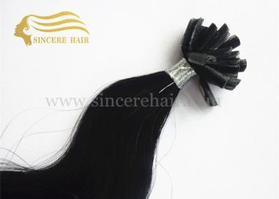 China 26 Inch Long Keratin Fusion Hair Extensions, 65 CM Long Body Wave Black Fusion U Tip Remy Hair Extensions 1.0 G For Sale for sale