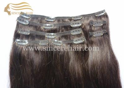 China 50 CM Clip In Remy Human Hair Extensions, 22