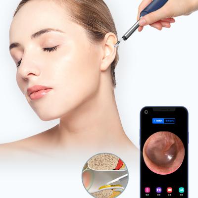 China Ear Cleaning New WIFI Camera Mini Endoscope Ear Endoscope With Wax VCA Ear Aspirator Electric Visual Ear-picking Spoon for sale