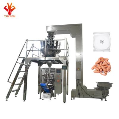 China Automatic High Efficiency Deli Alu Foil Packing 1000g Granule Packing Machine for sale