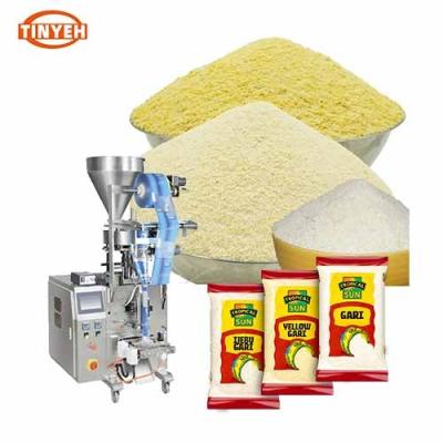 China High Efficiency Gari Products Desiccated Coconut Peanut Bean Weighting Filling and Packing Machine for sale