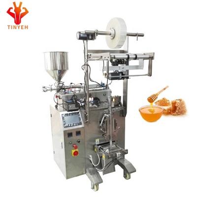 China High Yield Small Honey Stick Packaging Liquid 3 Sides Sealing Ice Pop Lolly Filling Packing Machine for sale