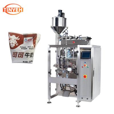 China Automatic High Efficiency New Design VFFS High Accuracy Fresh Milk Honey Sachet Juice Packing Machine for sale