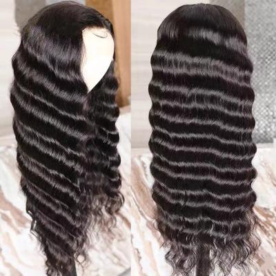 China Wholesale Loose Wave 13x4 Lace Front Wig Brazilian Loose Deep Wave Wigs 180 Lace Frontal Hair Transparent Wigs for sale