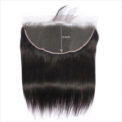 China Good Products 13X6 Hd Wave Hd Lace Frontal Closure Bandeau Lace Closure Cheap Wholesale Silky Straight Lace Frontal Closures Directly for sale