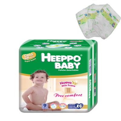 China China Manufacturer Printed Soft Disposable Cotton Baby Diaper For Africa for sale