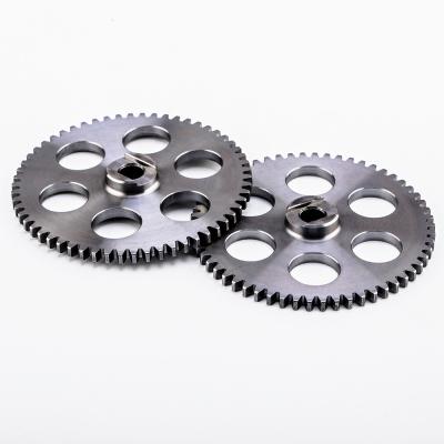 China Precision Manufacturing Steel Spur Gear Plate For Motorcycle Engine Assembly for sale