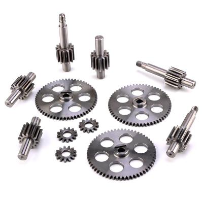 China Gear Shaft Spur Gear Cylindrical Gear Plate Internal Gear Pinion Metal Mechanical Gear for sale