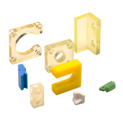 China ABS POM PP CNC Plastic Parts Precision CNC Machining Parts Plastic Sheet Parts for sale