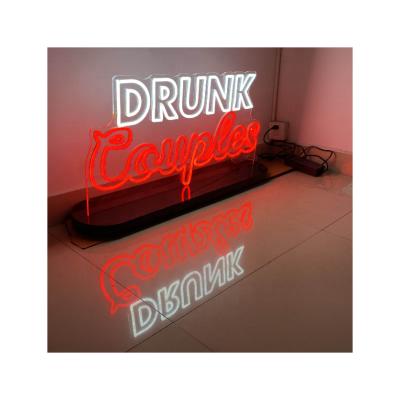 China Decoration factory direct sale custom neon sign with base for sale